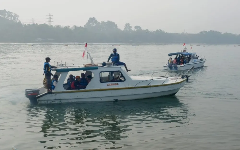 Pencarian Lima Jurnalis yang Hilang di Perairan Selat Sunda