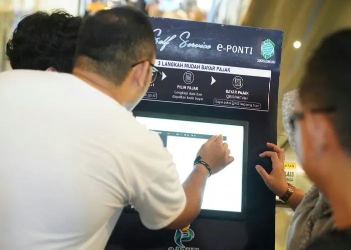 Pemerintah Kota Pontianak terus memperluas layanan digital melalui peluncuran KiosK ePonti di ruang publik.