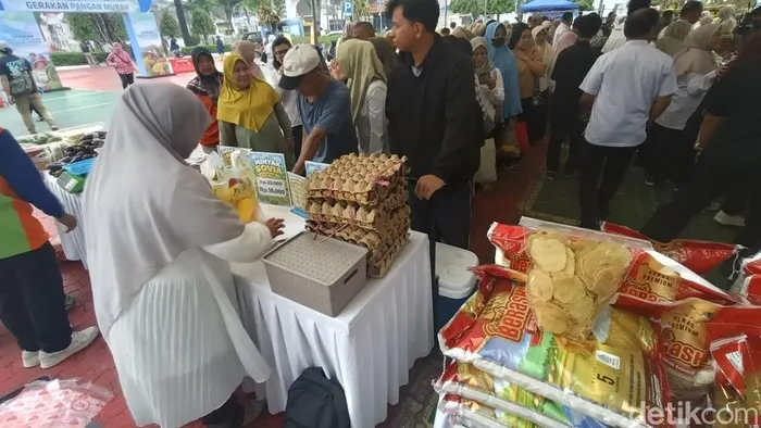 Gerakan Pangan Murah (GPM) di Balikpapan.