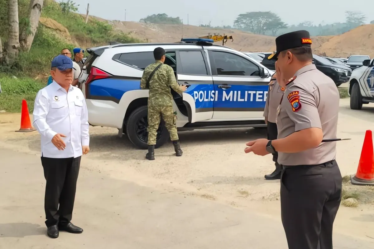 Menteri Koordinator Bidang Politik dan Keamanan Dudung Abdurachman saat berkunjug ke Polda Papua Barat Daya, Rabu (28/10/2026).