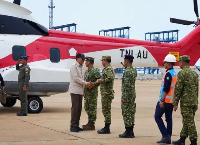 Misi JSDF di Kalbar Berakhir, 3 Chinook Jalankan Lebih dari 40 Operasi Karhutla