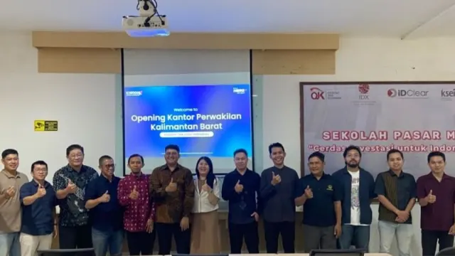 Investor Pasar Modal Kalbar Tembus 500 Ribu, Kiwoomm Sekuritas Buka Kantor Perwakilan